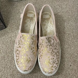 Rifle Paper Co Triple Decker Blush Keds